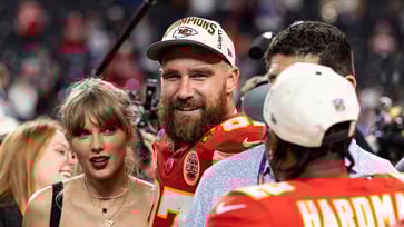 NFL romances and growing families were the focus of Travis Kelce and Taylor Swift in 2021.