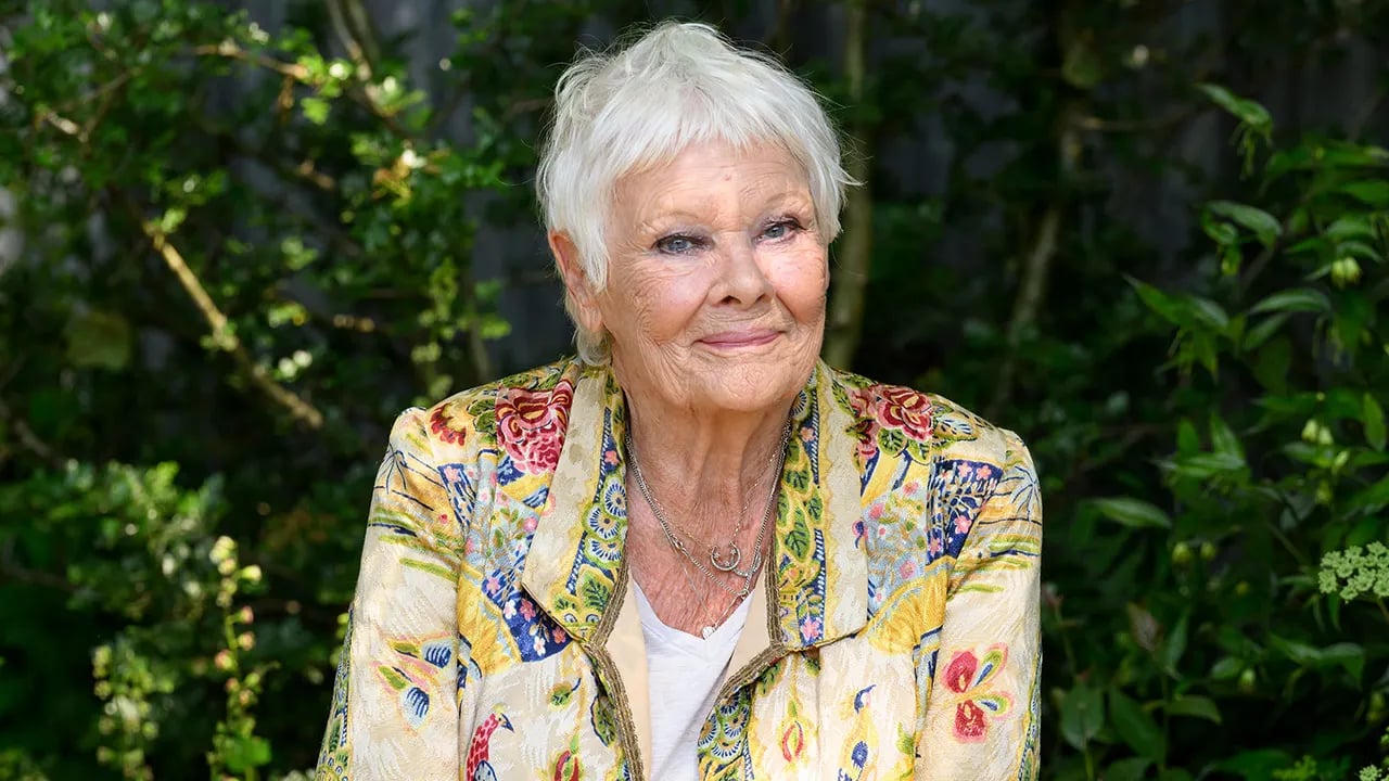 Judi Dench's vision loss hinders her from venturing out independently.