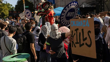 Anti-Israel protesters at Columbia University are expected to intensify their efforts, resulting in a 'crescendo of intimidation' as the school faces another setback.