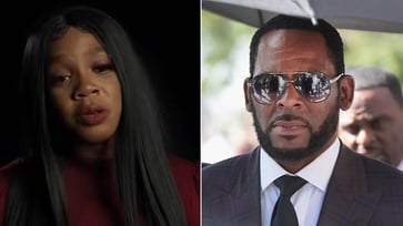 Buku Abi, daughter of R. Kelly, claims the singer sexually abused her as a child and says she struggles with the allegations.