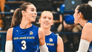 San Jose State trans volleyball player reaches milestone of 250th kill amid safety and competition concerns.