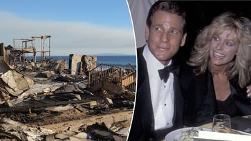 Ryan O'Neal's Malibu home, which he once shared with Farrah Fawcett, was destroyed by the LA fires.