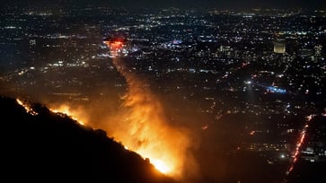 More evacuations are being ordered in Los Angeles County as 27,000 acres are burned in the Hollywood Hills fire.