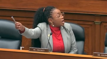 A Democratic lawmaker criticizes the Dismantle DEI Act during a hearing, using derogatory language towards "the White man."