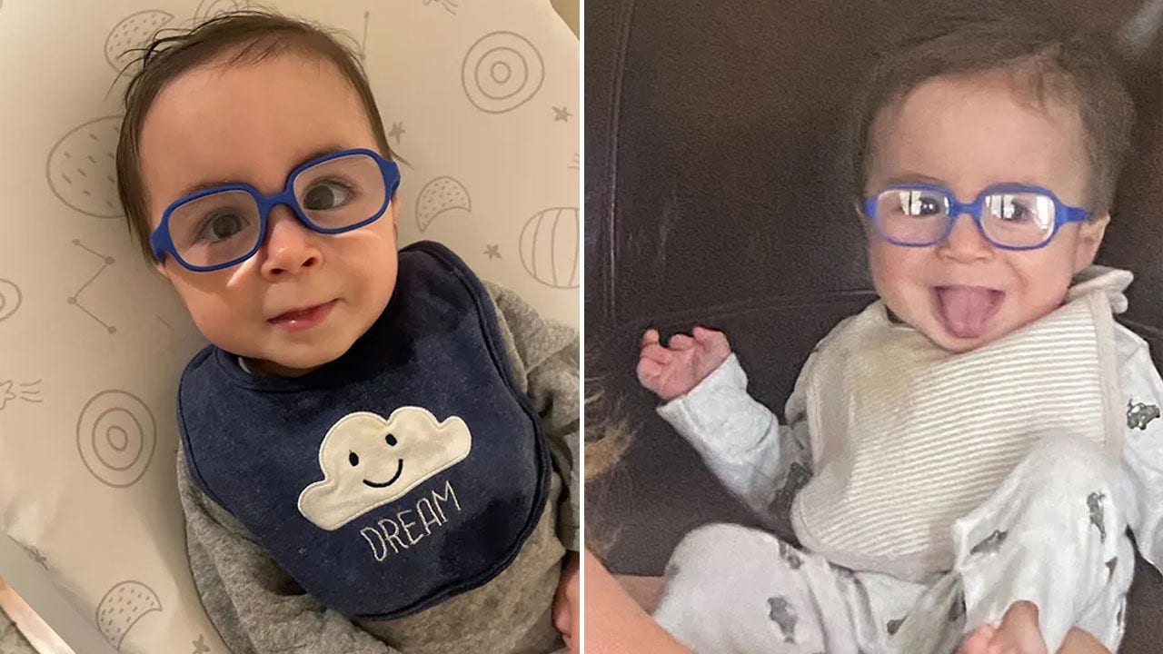 The world is captivated by the adorable reaction of a baby to his new glasses: 'Melts hearts'