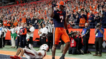 Miami's CFP hopes face significant damage after squandering 21-0 lead to Syracuse; Clemson will participate in the ACC championship game.