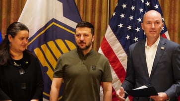 The White House and Armed Services Republicans refute allegations that Zelenskyy's PA visit was political.