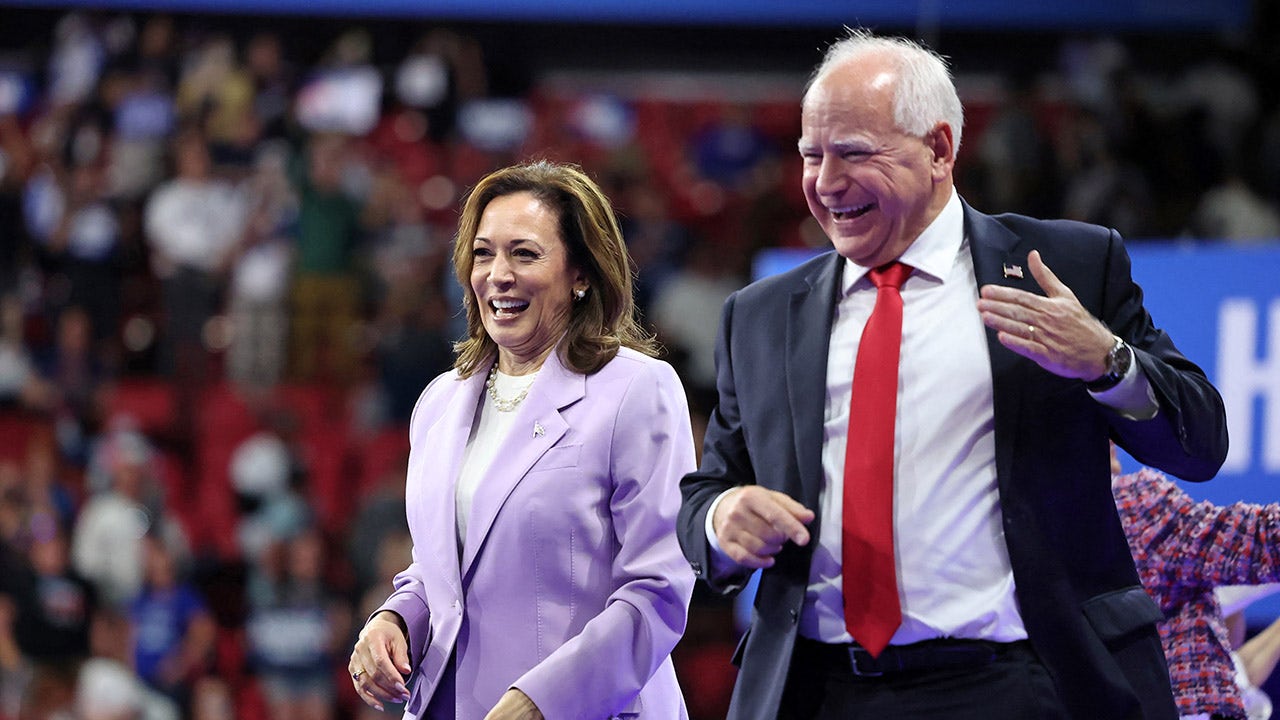 Kamala Harris gives her first interview to CNN after weeks of evading the media, accompanied by Tim Walz.