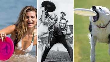 Fred Morrison, a World War II combat pilot and POW, is the American who launched the Frisbee.