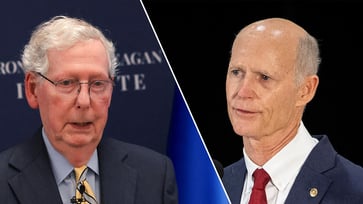 McConnell's 'fury' over Scott's 2022 leadership bid, according to a book, was an 'ill-fated effort'.