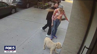 An 81-year-old woman in NYC feels fortunate to be alive after a video shows a man brutally punching her in the face.