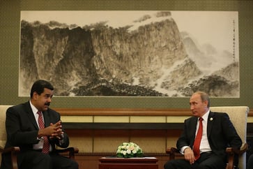 Putin aiding Maduro government during ongoing protests over allegedly fraudulent election outcome