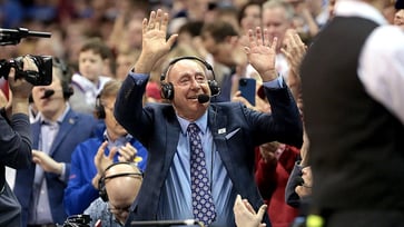 Dick Vitale, a broadcasting legend, has been declared cancer-free and may soon return to work.