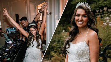 Bride cancels engagement and attends wedding with friends and family.