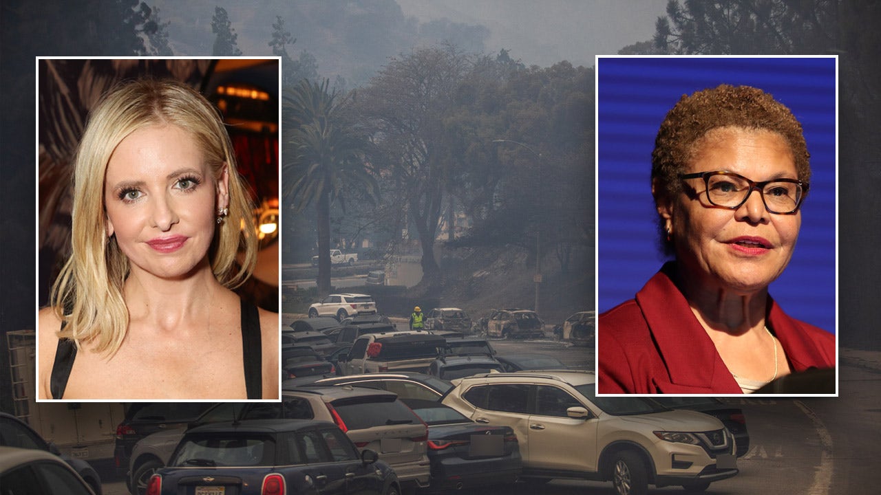 Sarah Michelle Gellar and co-stars criticize LA mayor during Palisades ...