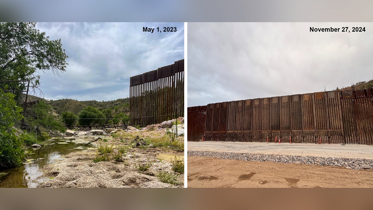 Conservation group warns that newly constructed border wall section poses additional threat to endangered desert fish species.