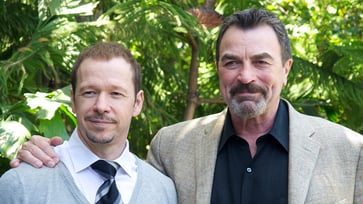 'Tom Selleck is referred to as 'Dad' by 'Blue Bloods' star Donnie Wahlberg, with the two actors forming a close bond on set.'