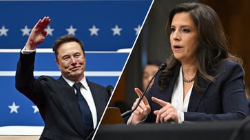 At the UN ambassador hearing, Stefanik criticizes Dem for accusing Elon Musk of giving a Nazi salute.