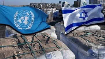 The UN and Israel are at odds over the reason for the decline in aid deliveries: "International community spreading false narratives"