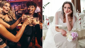 A guest who left a dry wedding to go drinking is defended by a therapist on Reddit.