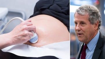 Ohio Senator Sherrod Brown removed the term 'women' from a bill concerning pregnancy.