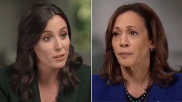 NBC News queries Kamala Harris about the cause of the gender gap in voter support.