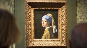 During the Golden Age, the renowned Dutch painter Johannes Vermeer created the celebrated 'Girl with a Pearl Earring.'