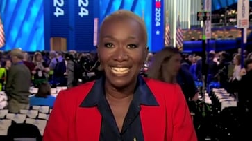 Joy Reid of MSNBC praises DNC attendees for dancing to their own beat.