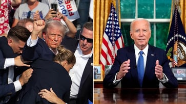 An assassination attempt on Trump and Biden's decision to end his reelection campaign marked a wild month.