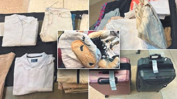 A California man was accused of transporting meth-laced clothing, including a cow pajama onesie, in his suitcases: DOJ