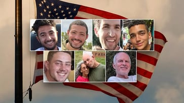 Seven US citizens remain captive by Hamas terrorists, prompting families to urgently call for their release.