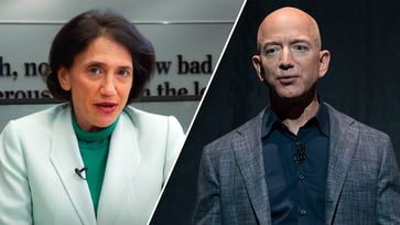 Jeff Bezos' explanation for not endorsing Trump was 'bulls***,' says WaPo columnist.