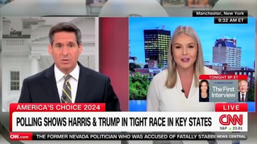 Trump spokesperson clashes with CNN host over Harris as the 'change' candidate: She's currently in the White House.