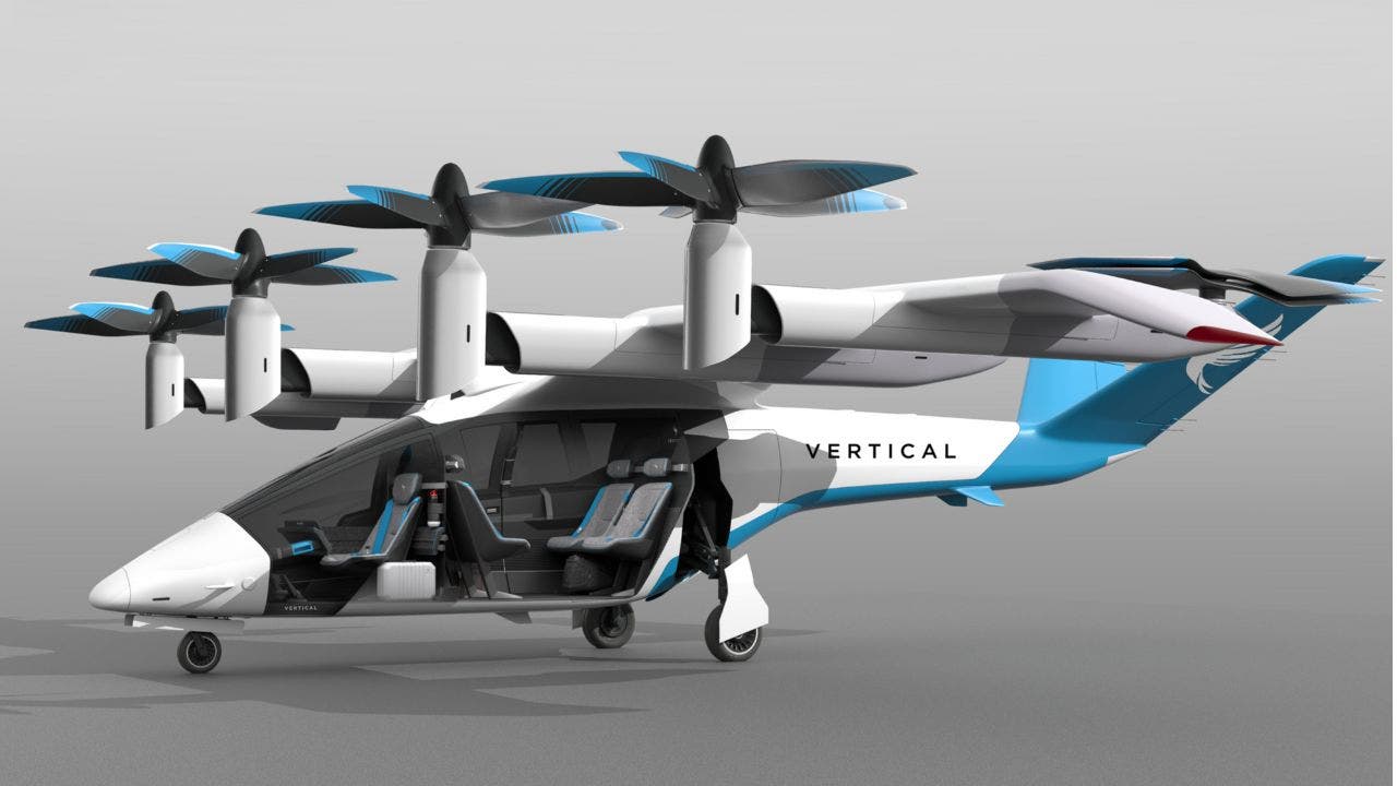 An eVTOL prototype is expected to deliver city-to-city hops at a speed of 150 mph.