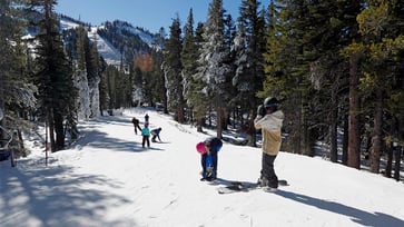 A teenager dies at a ski resort near an affluent mountain town.