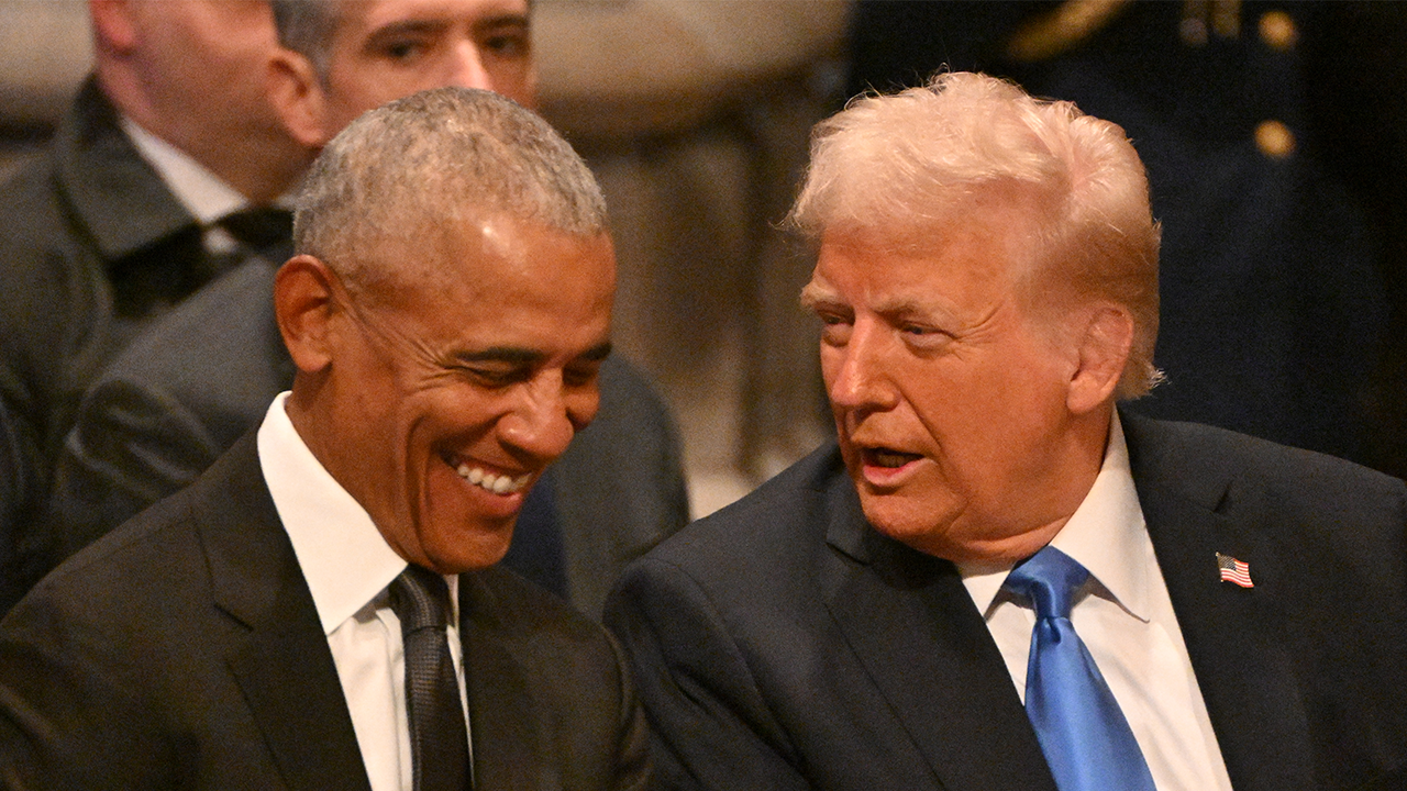 The lively conversation and laughter shared between Trump, Obama, and Carter during the funeral service sparked excitement on social media.