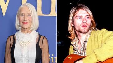 Kurt Cobain's death was "so sad" for Helen Mirren because he "never experienced GPS."