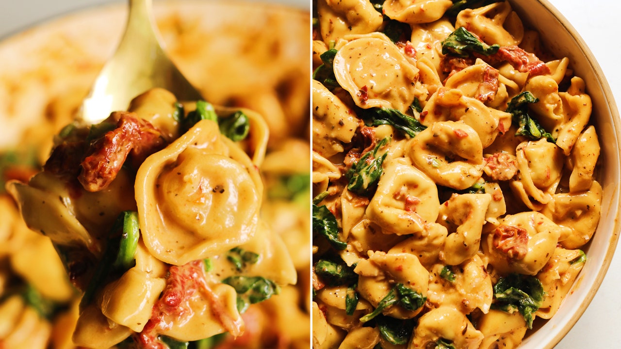 A romantic dinner at home can be made with the 'Marry Me Tortellini' recipe.