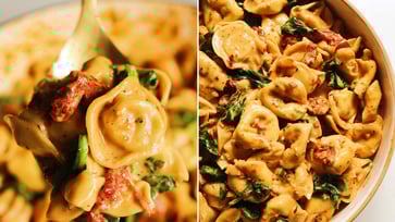A romantic dinner at home can be made with the 'Marry Me Tortellini' recipe.