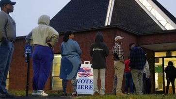 An ex-Georgia poll worker was indicted for sending a bomb threat to a polling place, according to the FBI.