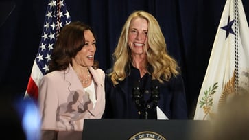 Laurene Powell Jobs, a billionaire friend of Kamala Harris, owns the liberal magazine that published the "widely disputed" Trump report.