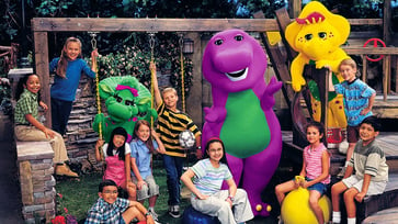 The KKK issued threats and backlash against the cast of 'Barney' over the show.