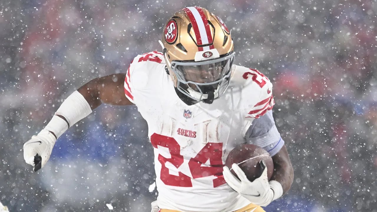 The 49ers' backup running back is placed on IR, leaving the team with only one healthy running back as they continue their tumultuous season.