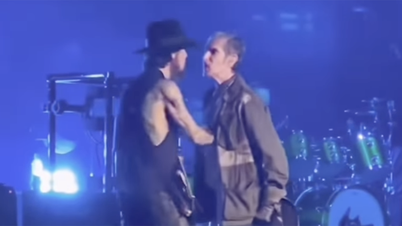 An update on Jane's Addiction is released following an onstage altercation between frontman Perry Farrell and guitarist Dave Navarro.