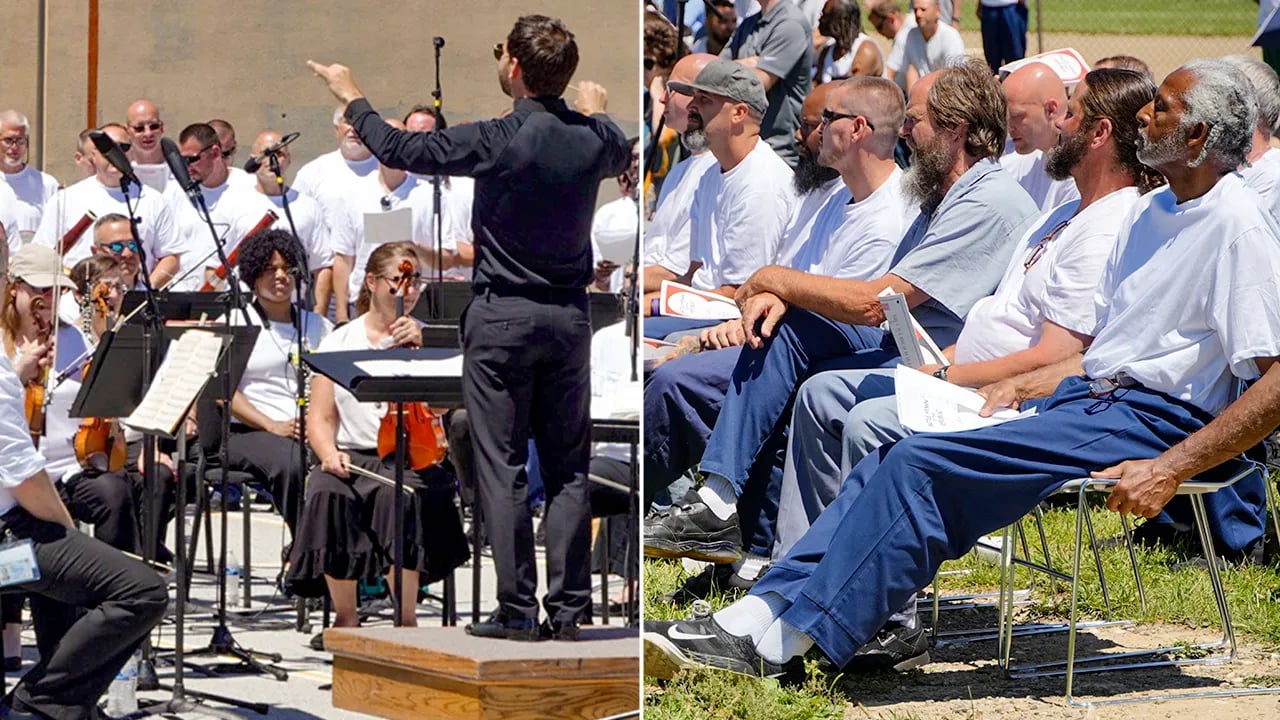 Prison hosts Ohio orchestra concert to promote 'hope and peace': 'Significant, impactful performance'