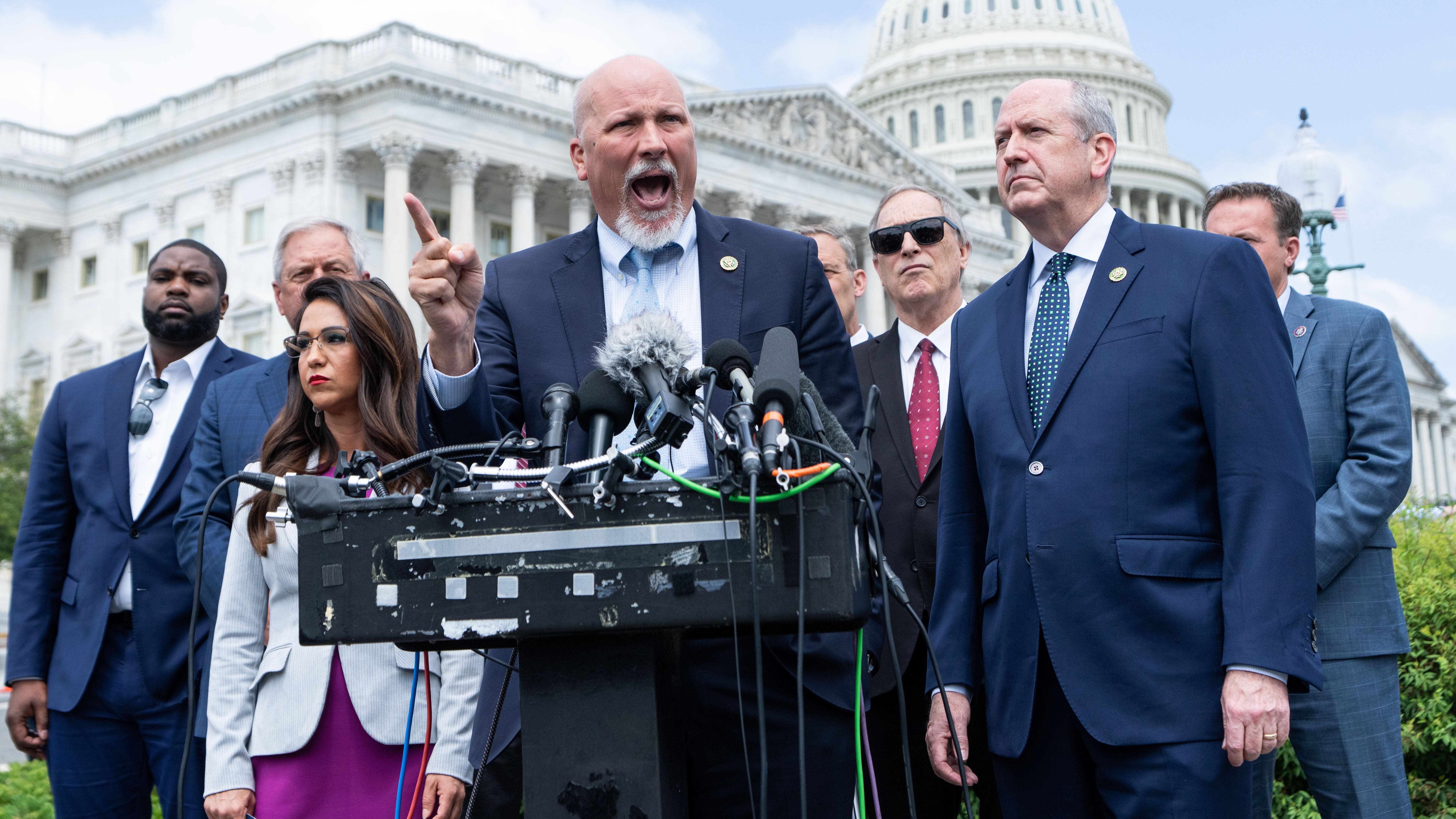 The House Freedom Caucus has presented a plan to Trump, and is now drawing battle lines on the reconciliation fight.