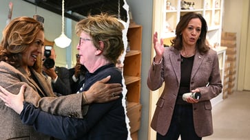 Harris visits spice shop known for criticizing Republicans, advocates for unity.