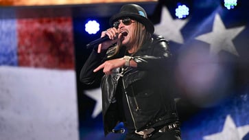 Trump has garnered celebrity endorsements due to a perceived sense of security, according to Kid Rock.