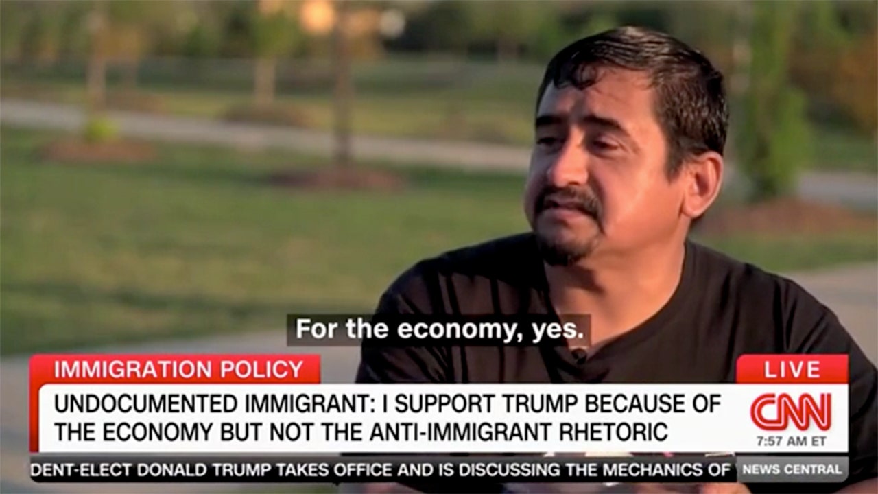 An undocumented immigrant reveals to CNN that he backed Trump due to economic reasons.