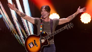 Pneumonia hospitalizes Goo Goo Dolls singer, forces concert cancellations in South Africa.